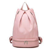 Leisure Union Deal Women New Wet Dry Separation Swimming Bag Waterproof Beach Storage Backpack Sports Drawstring Bag