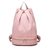 Leisure Union Deal Women New Wet Dry Separation Swimming Bag Waterproof Beach Storage Backpack Sports Drawstring Bag