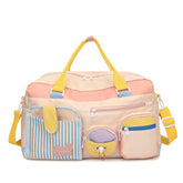 Travel Lightweight Oxford Zipper Luggage Bag Large Capacity Dry Wet Separation Yoga Gym Portable Sport Durable Female Cute Bags