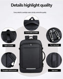 Waterproof Oxford Laptop Backpack for Men Women Students for Outdoor Sports Travel School Office Use