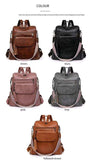 New Fashion Backpack Waterproof Women's Large Capacity Retro Single Shoulder Crossbody Bag Leisure Women's Backpack