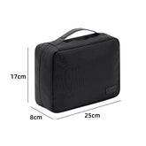 Cross-border Eco-Friendly RPET Waterproof Multi-function Hook Loop Cosmetic Storage Bag with 3-6L Capacity Hanging Design Bags