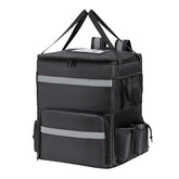 Custom Large Capacity Thermal Insulated Zipper Closure Backpack for Pizza Delivery Riders Multifunctional Cold-Proof Cooler Bag
