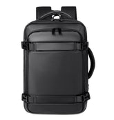 Cross-border New PU Leather Backpack Classification Multi-compartment Design Business Multi-functional Large Capacity