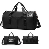 Large Capacity Waterproof Fitness Travel Bag Fashionable Zipper for Outdoor Sports Leisure Oxford Duffle Bags