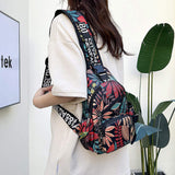 Fashion Sling Bag RFID Blocking Sling Leisure Backpack Crossbody Chest Bag Daypack for Hiking