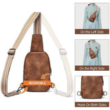 Strap Adjustable Messenger Small Sling Chest Bag Fashion Shoulder Design Custom Chest Bag Over the Shoulder