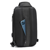 Business Style Fashion Anti Theft Men Customized Waterproof Shoulder Chest Crossbody Sling Bag for Men
