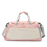 Hot Selling Custom New Design Large Capacity Sport Yoga Travel Bag Portable Shoes Compartment Custom Gym Bag