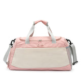 Hot Selling Custom New Design Large Capacity Sport Yoga Travel Bag Portable Shoes Compartment Custom Gym Bag