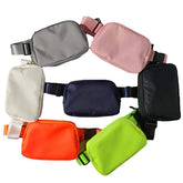 Belt Bag Fanny Pack Crossbody Bags for Women Everywhere Belt Bag Waist Packs with 3 Pockets