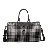 Zipper Travel Luggage Bag-Large Capacity for Fitness Sports Business Trip Boarding Swimming Accommodation Messenger Bag