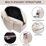 High Quality Unisex Practical Tote Gym Bag Zipper Closure Convenient Puffer Duffle Travel Bag