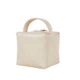 Mini Square Portable Waterproof Makeup Bag Small Multi-Functional for Toiletry Storage with Zipper Fashionable Beauty Case