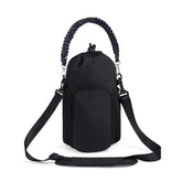 Handheld Water Bottle Sleeve Aluminum Foil Insulated Cup Crossbody Shoulder Bag Convenient Outdoor Sports Bag Gym Bags