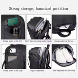 New High Quality Travel Bags Waterproof PU Gym Luggage Bag Unisex Casual Multi-pocket Fashion Casual Duffel Backpack
