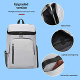 Badminton Tennis Sports Backpack Double Shoulder Straps Oxford Material Zipper Large Capacity Multifunctional Bag