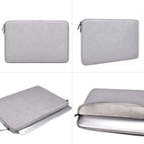 For Macbook Accessories Notebook Liner Breathable Bag Zipper Pc Cable Sleeve Business Computer Case Oxford Laptop Trolley Bag