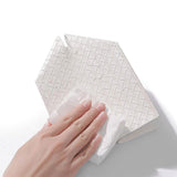 Tissue Case Waterproof Square Leather Simple Woven Pattern Luxury Dustproof Cover for Home Living Room Office Desktop
