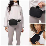 Inspired Belt Waist Bag Nylon Waterproof Sport Custom Pouch Crossbody Waist Bag for Men Women Fashion Bag