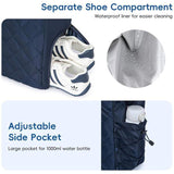 Waterproof Tennis Tote Bag Shoe Compartment Ready-Made for Unisex Hold 2-4 Rackets Both Cross-Border Polyester Custom Gym Bag