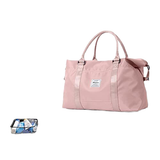 2-pcs Set Large Capacity Folding Travel Bags Waterproof Luggage Tote Shoulder Duffle Bag Gym Foldable Travel Bag for Women