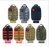 Oxford Car Emergency Rescue Multi Functional Leg Bag Outdoor Storage First Aid Pouch Kit Medical Bag