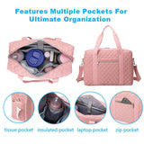 Fashion Large Capacity Mom Bag Portable Multi-functional Mother and Child Bag with Children Traveling Mother Bag