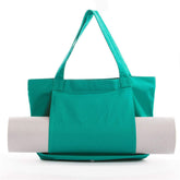 Portable Large Multifunctional Yoga Cotton Canvas Tote Bag for Women