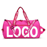 Kids & Adults Light Weight Polyester Gym Bag High Quality Zipper Closure Promotional Sports Travel Tote Duffle Bags