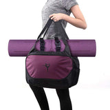 Unisex Sports Gym Dance Duffel Travel Bag Polyester Letter Pattern Zipper Available Product Carton Courier Service