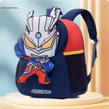 Cartoon Cross-Border Children's Bag Fashionable Lightweight Burden-Reducing for Boys Girls Polyester Zipper Backpack
