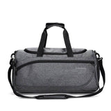 Unisex Travel Bag Business Outdoor Waterproof Polyester Dry Wet Separation Independent Shoe Compartment Sports Fitness Bag