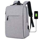 Classic Unisex Student & Office Computer Bag Custom Nylon Anti-Theft Waterproof Laptop Backpack for School Use