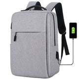 Classic Unisex Student & Office Computer Bag Custom Nylon Anti-Theft Waterproof Laptop Backpack for School Use