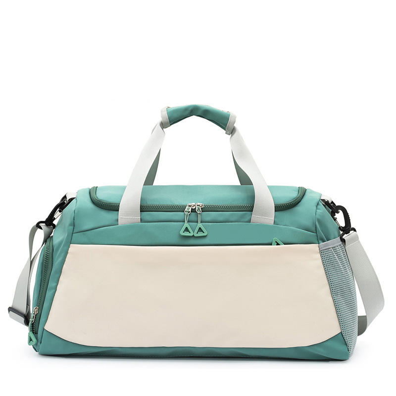 New Design Fashion Large Capacity Sports Yoga Travel Bag Portable with Shoe Compartment Nylon Sport Duffel Bag Custom Gym Bag