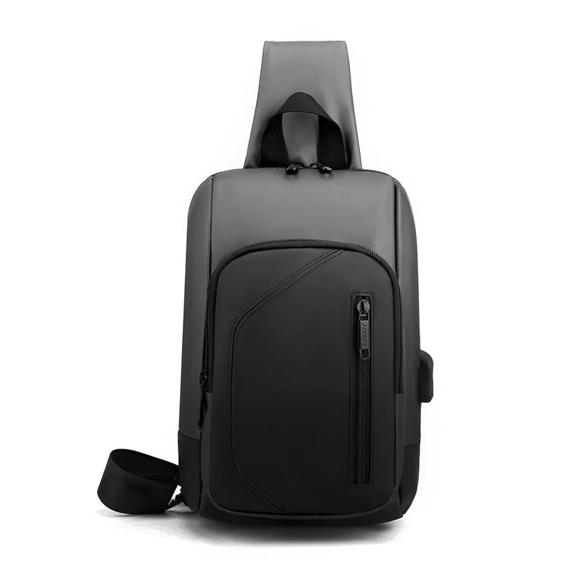 Hot Sale Multi-functional Messenger Oxford Cloth Shoulder Bag Fashion Men's Chest Bag Crossbody Sling Bag