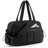 Gym Bag Large Capacity Waterproof Polyester Travel Sports Zipper Toiletry Bag Shoe Compartment Portable Duffle Bags