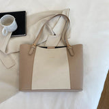 Vintage Simple Commuting Bag Women's 2025 Autumn and Winter New Stylist Large Capacity Shoulder Hand Tote Bag