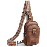 Strap Adjustable Messenger Small Sling Chest Bag Fashion Shoulder Design Custom Chest Bag Over the Shoulder