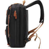 Men's Nylon Carrying Laptop Backpack Zipper Multi-Functional Sling Large Capacity  Business Travel Sports Tote Bag