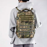 Wholesale New Waterproof Polyester Outdoor Backpack Geometric Pattern Hiking Multifunctional Large Capacity Casual Backpack