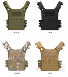 Outdoor Tactical Lightweight Vest and Pouches Body Hunting Plate Carrier Chest Rig Functional Molle Adjustable Vest