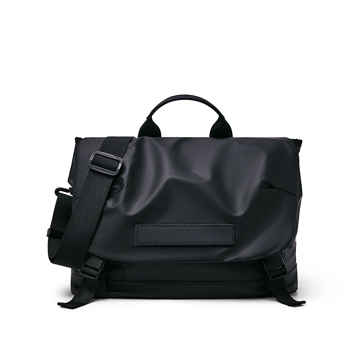 Fashion Japanese Style Polyester Crossbody Bag Men's Casual Single Shoulder Workwear All-Match Riding Messenger Slanting