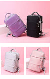 Simple Duffle Backpack Oxford Material Zipper for Hiking Leisure Sports Fitness Weekend Short Distance Travel