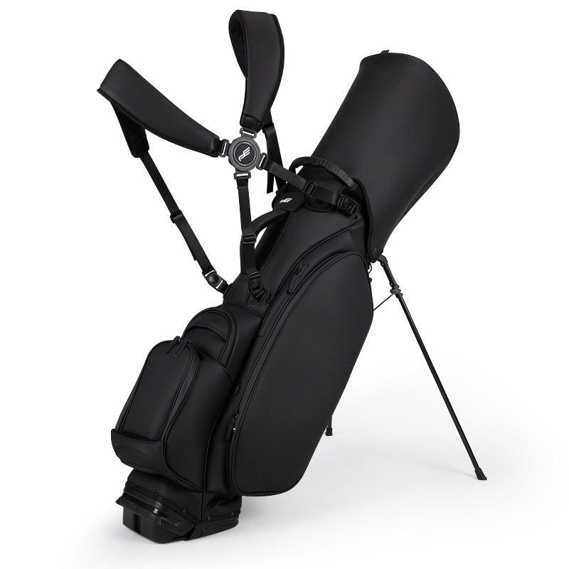 Lightweight Golf Stand Bag for Men and Women Cross-Border PU Insulation Club Bag with Stand Brace Bracket Holder