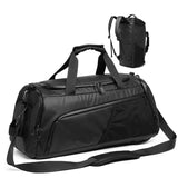Men's High End Gym Bag Large Capacity Waterproof DryWet Separation Carrying Strap Shoe Compartment for Travel Sports Duffle Bags