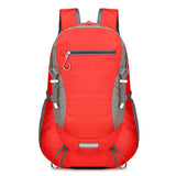 Hiking Backpack for Men Women Large Capacity Polyester Zipper for Sports Casual Travel Fashionable Backpack