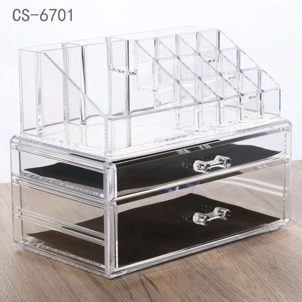 Hot Selling Women Jewelry Organizer Storage Box Make up Brushes Cosmetic Holder Acrylic Makeup Organizer