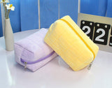 Pink Fur Accessories Makeup Bag Pouch Fashion Travel Cosmetics Pouch Zipper Wholesale Mini Cosmetics Bag for Girls